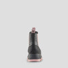 Shani K - Botte imperméable en cuir synthétique (Junior) - Colour Black-Dusty Pink