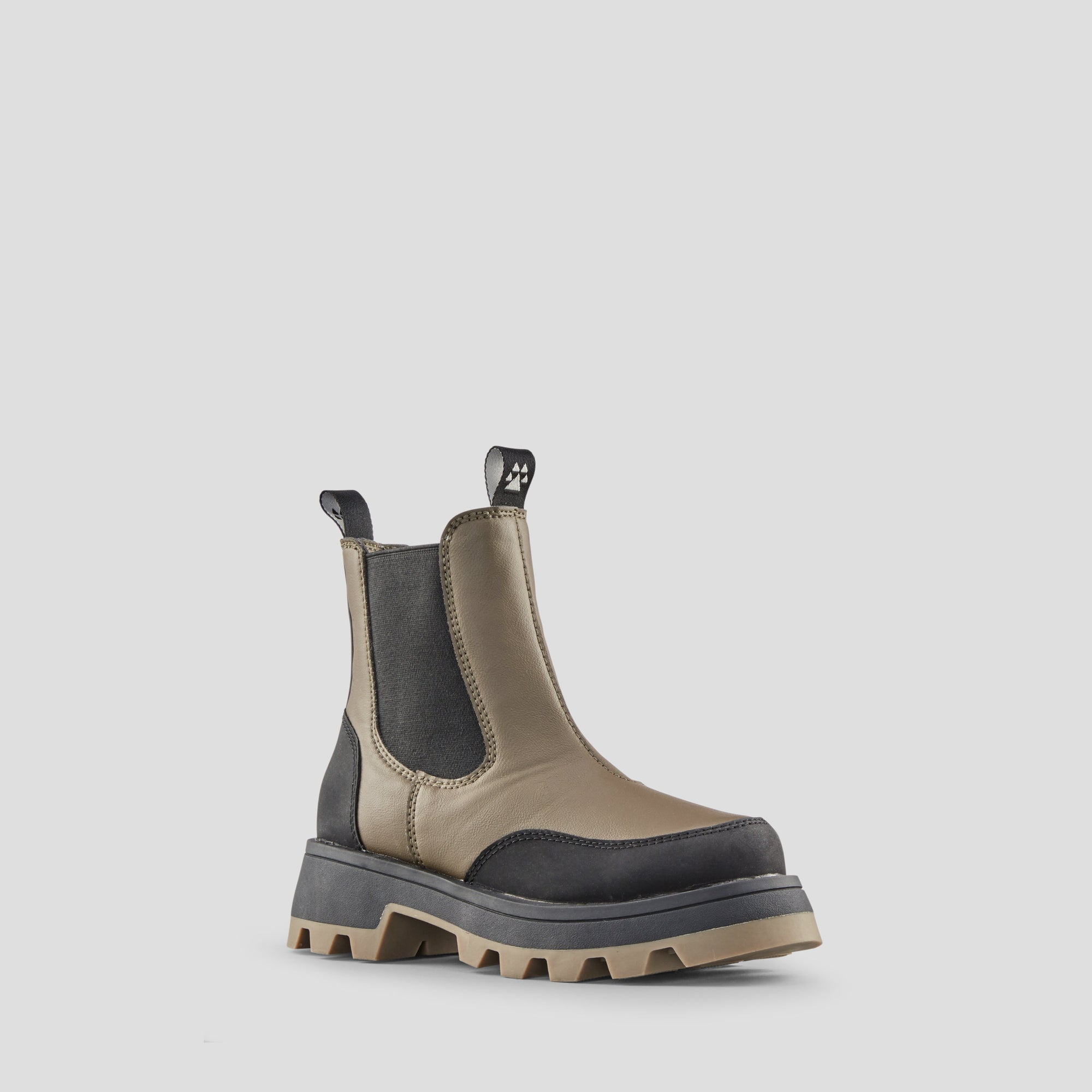 Shani K Synthetic Leather Waterproof Boot (Youth) - Colour Loden