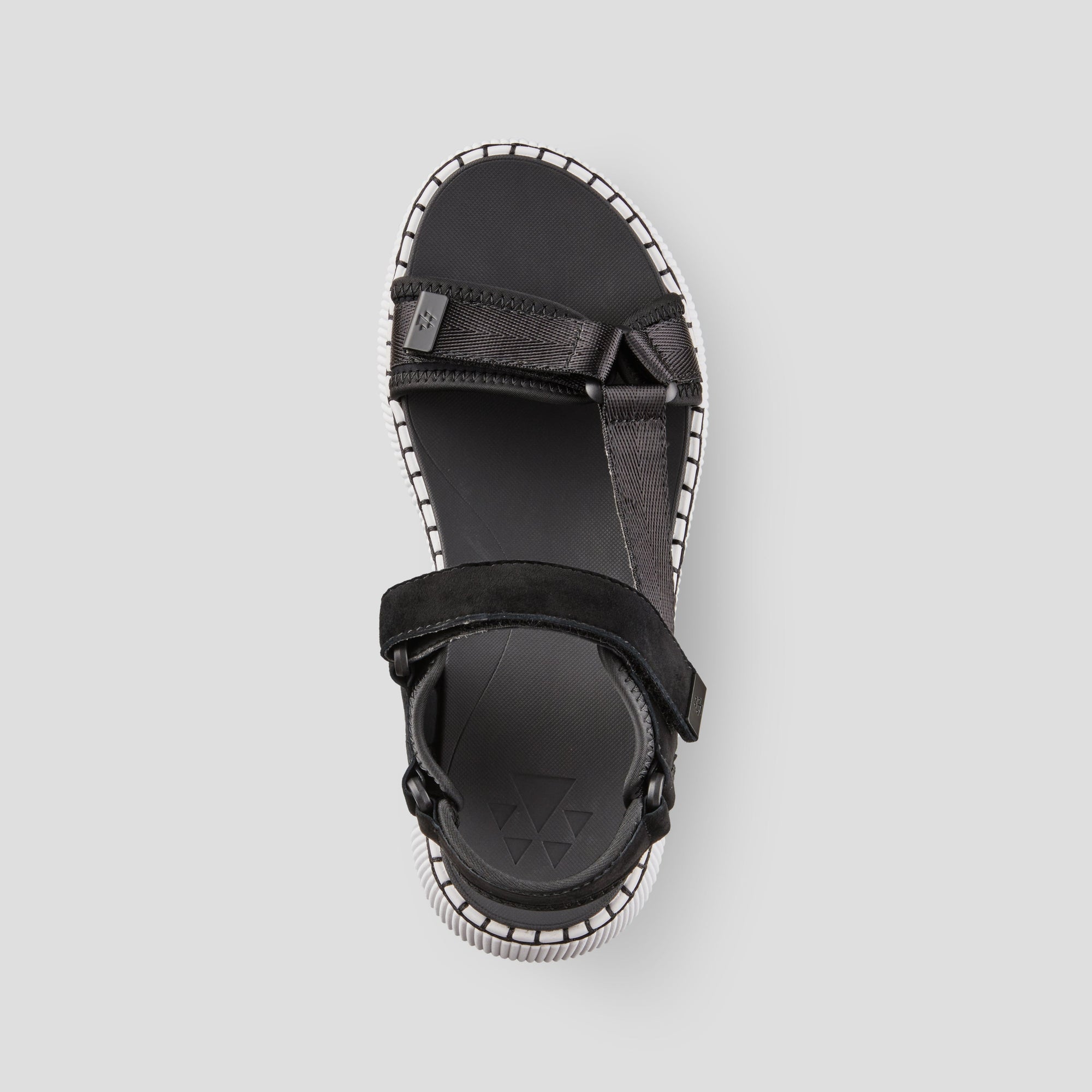 Spray Luxmotion Nylon and Suede Water-Friendly Sandal - Colour Black