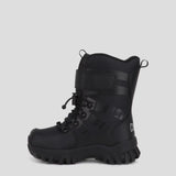 Cougar Kids TANGO_K STRETCH LACE TOGGLE VELCRO WINTER KID BOOTS BLACK