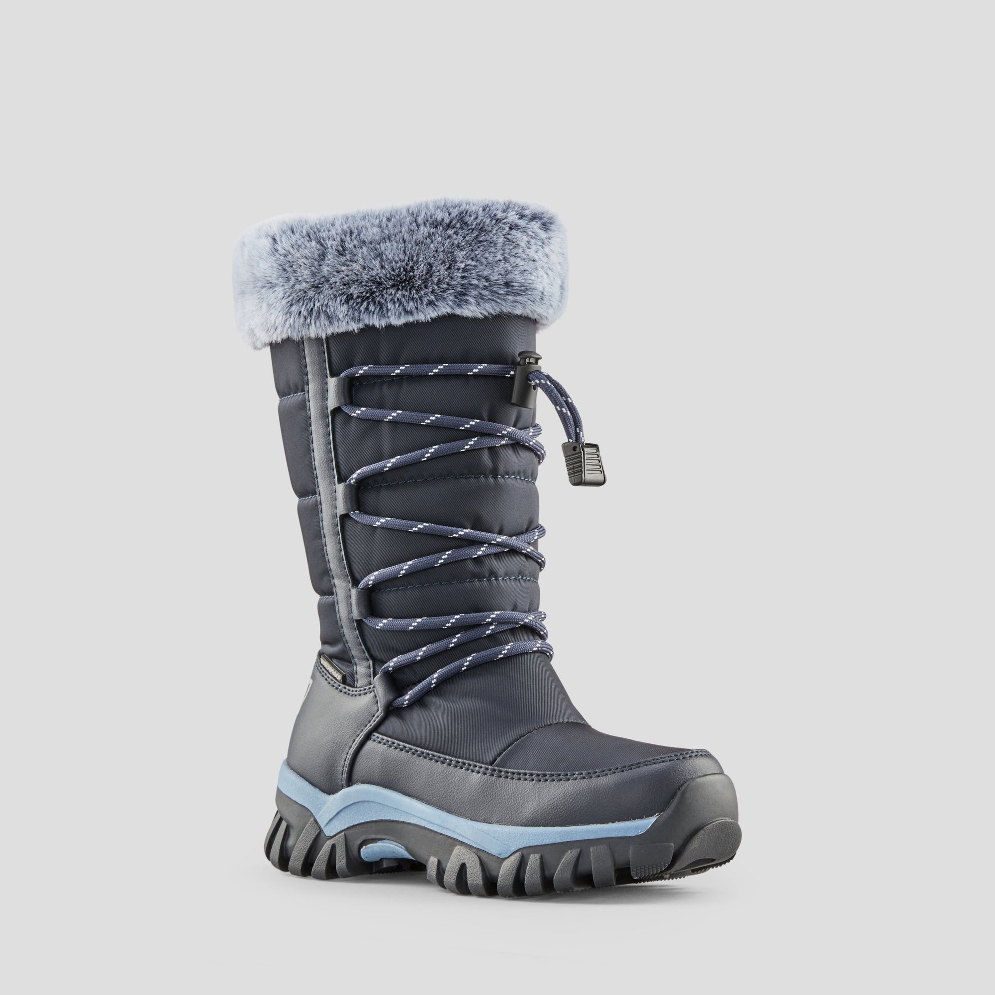 Thrill Nylon Waterproof Winter Boot (Youth) - Colour Navy