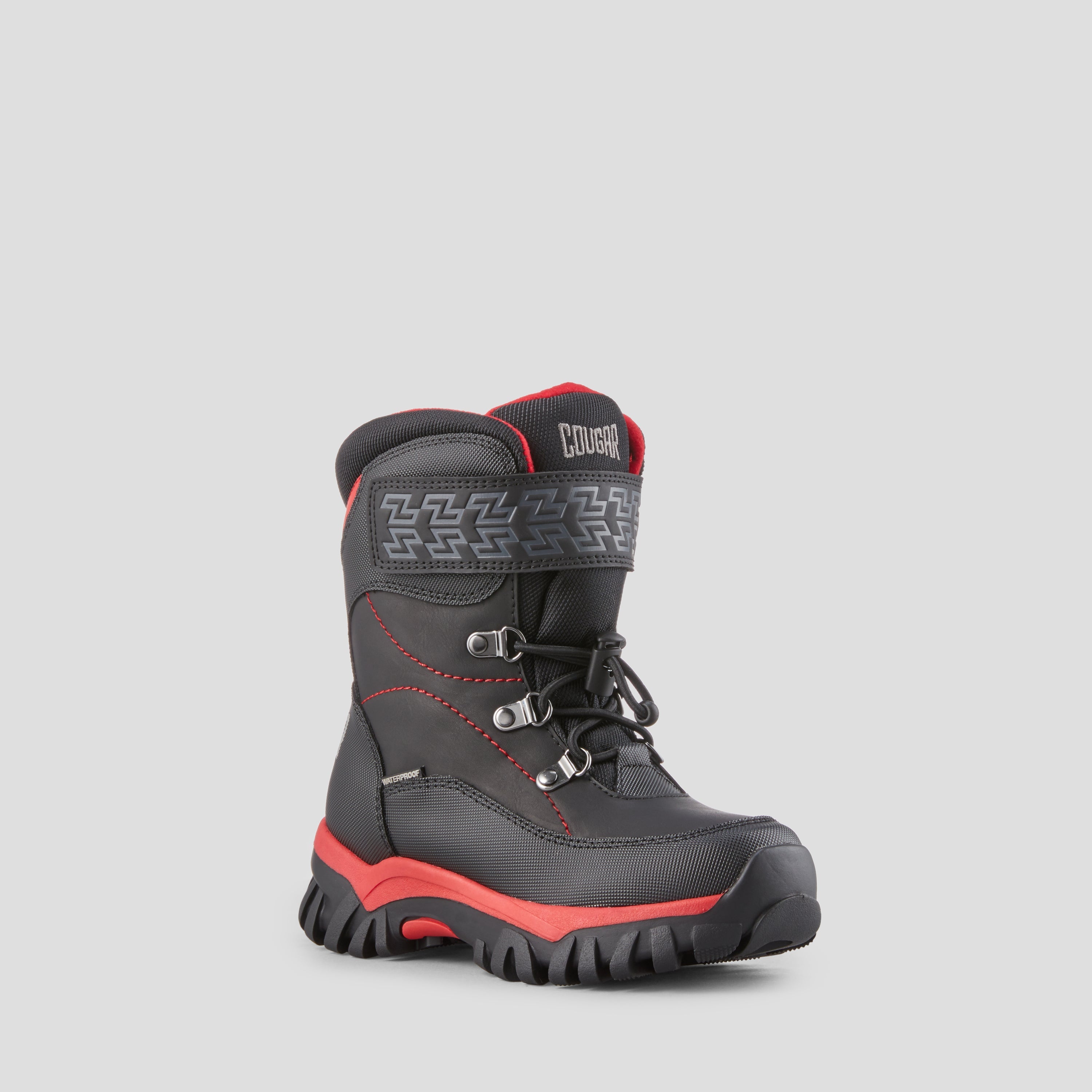 Red hot sale waterproof boots