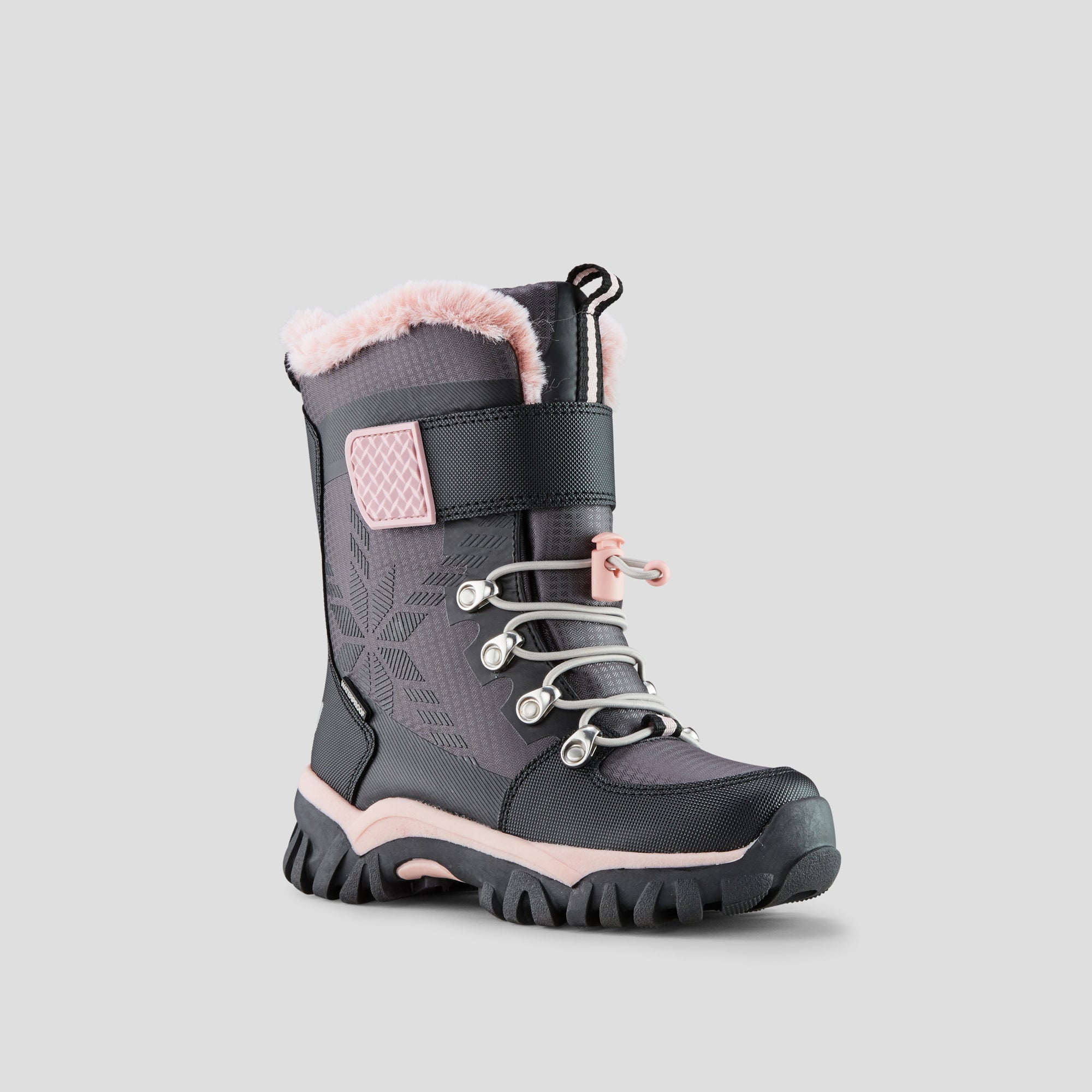 Toasty Nylon Waterproof Winter Boot (Youth) - Colour Charcoal