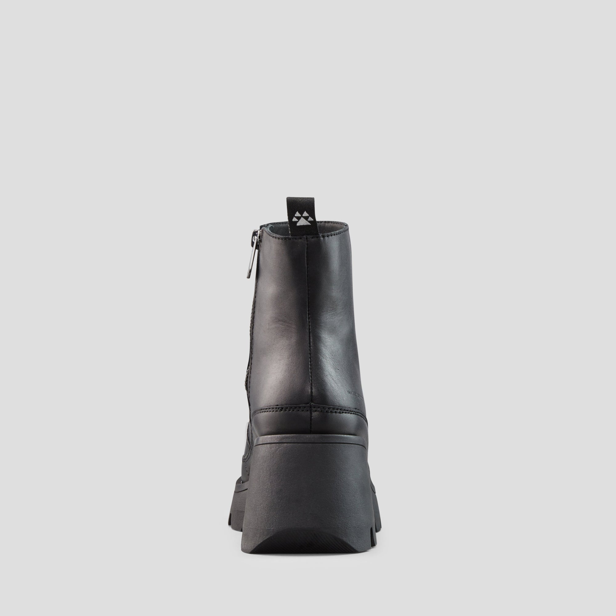Villa - Botte imperméable compensée en cuir avec PrimaLoft® - Colour Black