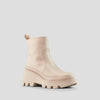 Villa Leather Wedge Waterproof Boot with PrimaLoft® - Colour Cream
