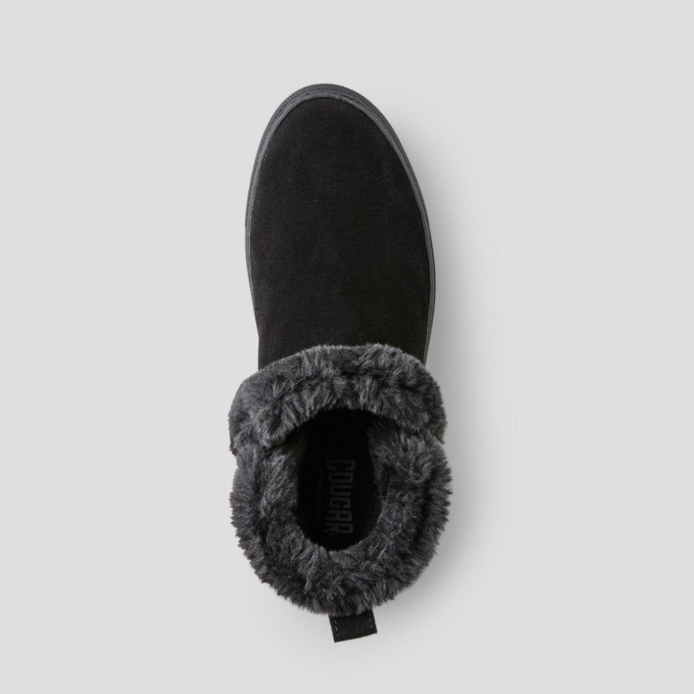 Duffy - Sneaker d'hiver imperméable en suède - Colour Black