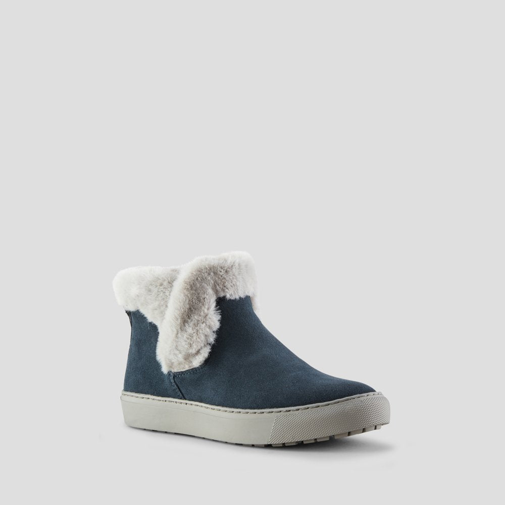 Duffy - Sneaker d'hiver imperméable en suède - Colour Slate Blue
