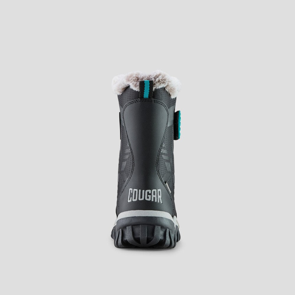 Toasty Nylon Waterproof Winter Boot (Youth+) - Colour Black