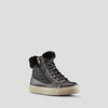 Dublin-G Nylon Waterproof Winter Sneaker (Youth) - Colour Black-Grey