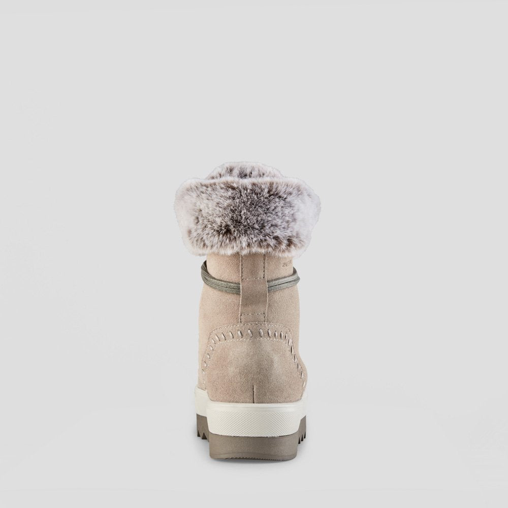 Vanetta - Botte d'hiver imperméable en suède - Colour Mushroom