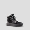 Avril Suede and Leather Waterproof Winter Boot - Colour Black All Over
