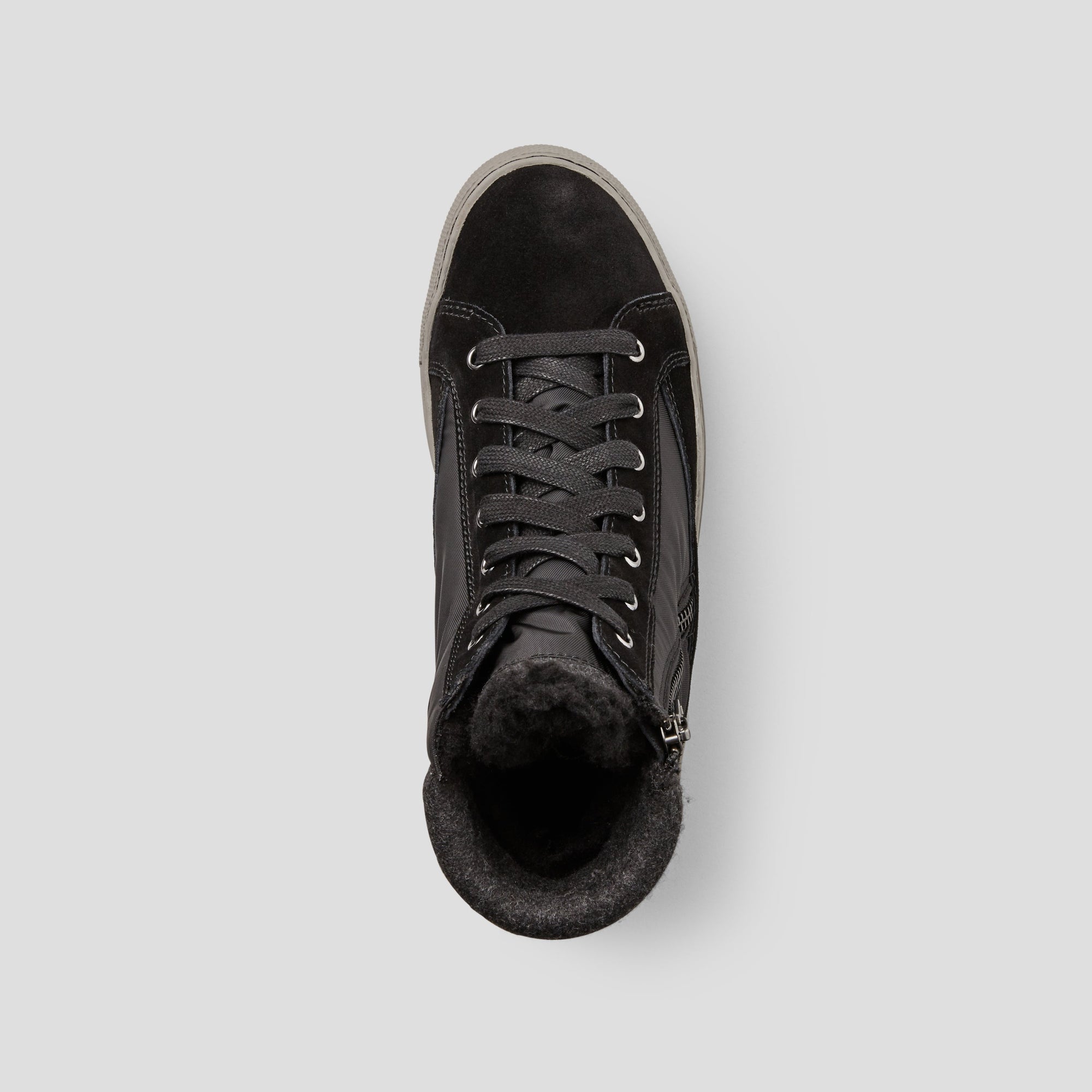 Dax Nylon Waterproof Winter Sneaker - Colour Black