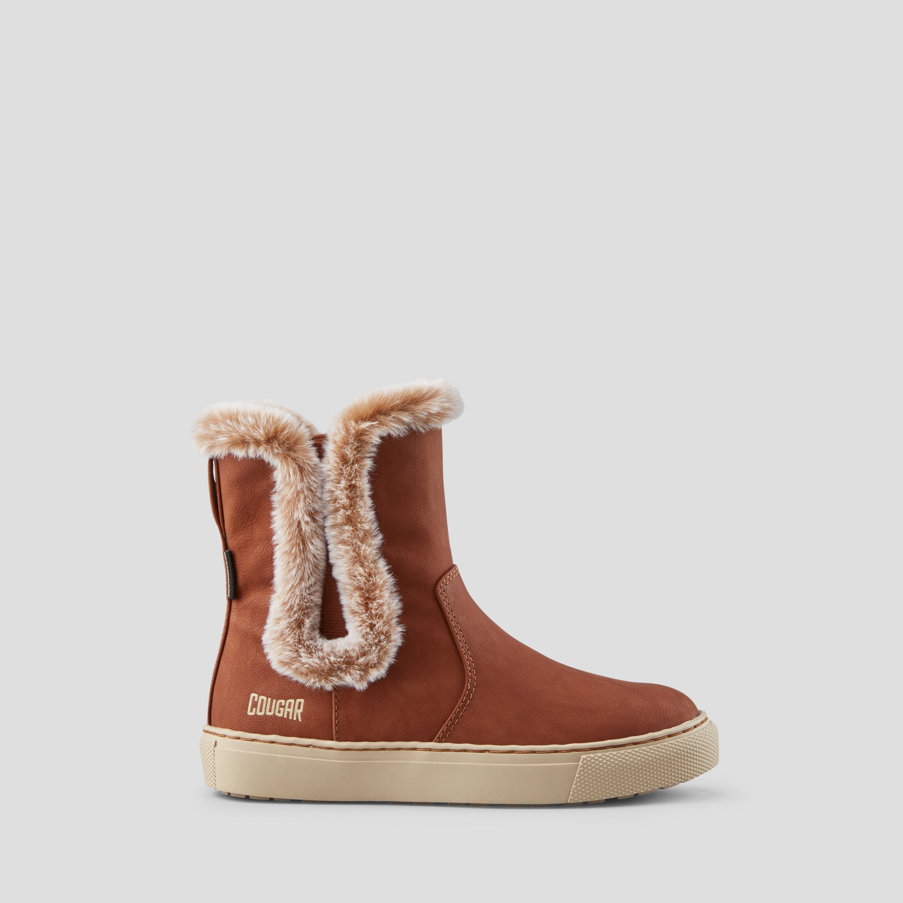 Kids tan outlet boots