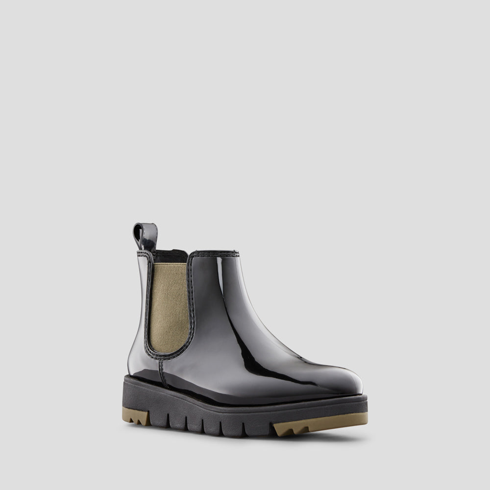 Firenze Chelsea Rain Boot - Color Black