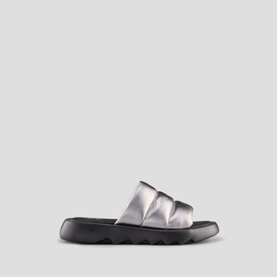 Julep Metallic Leather Water-repellent Sandal