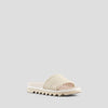 Naomi Leather Water-Repellent Sandal - Colour Oyster