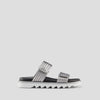 Nina Leather Water-Repellent Sandal - Colour Metallic Silver