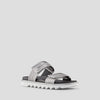 Nina Leather Water-Repellent Sandal - Colour Metallic Silver
