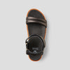 Nolo Leather Water-Repellent Sandal - Colour Black