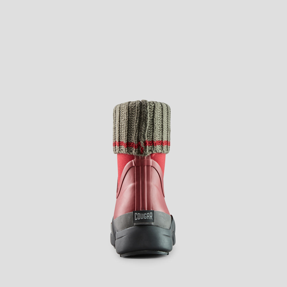 Raven Neoprene Rain Boot - Color Red