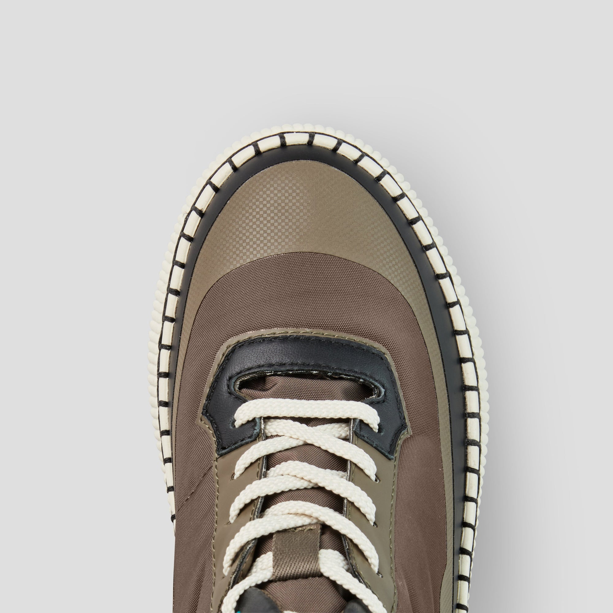Savant - Sneaker Luxmotion imperméables en nylon et cuir - Colour Loden