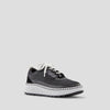 Sayah Luxmotion Nylon and Suede Waterproof Sneaker - Colour Black-White