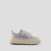 Sayah - Sneaker Luxmotion étanche en nylon et suède - Colour Fog Blue