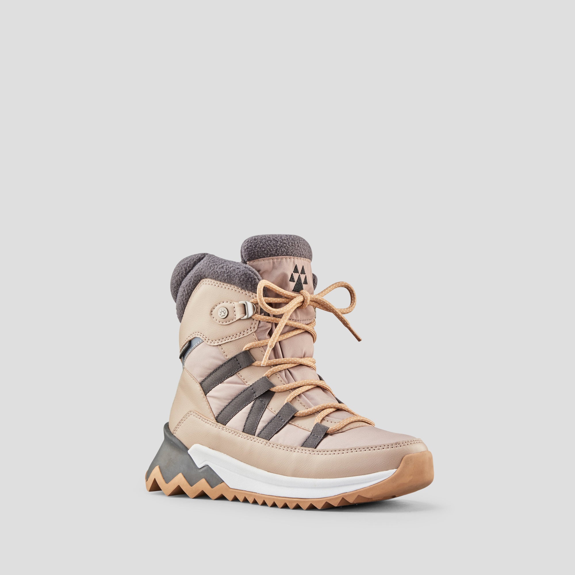 Steez - Baskets imperméables en nylon avec PrimaLoft® - Colour Cream
