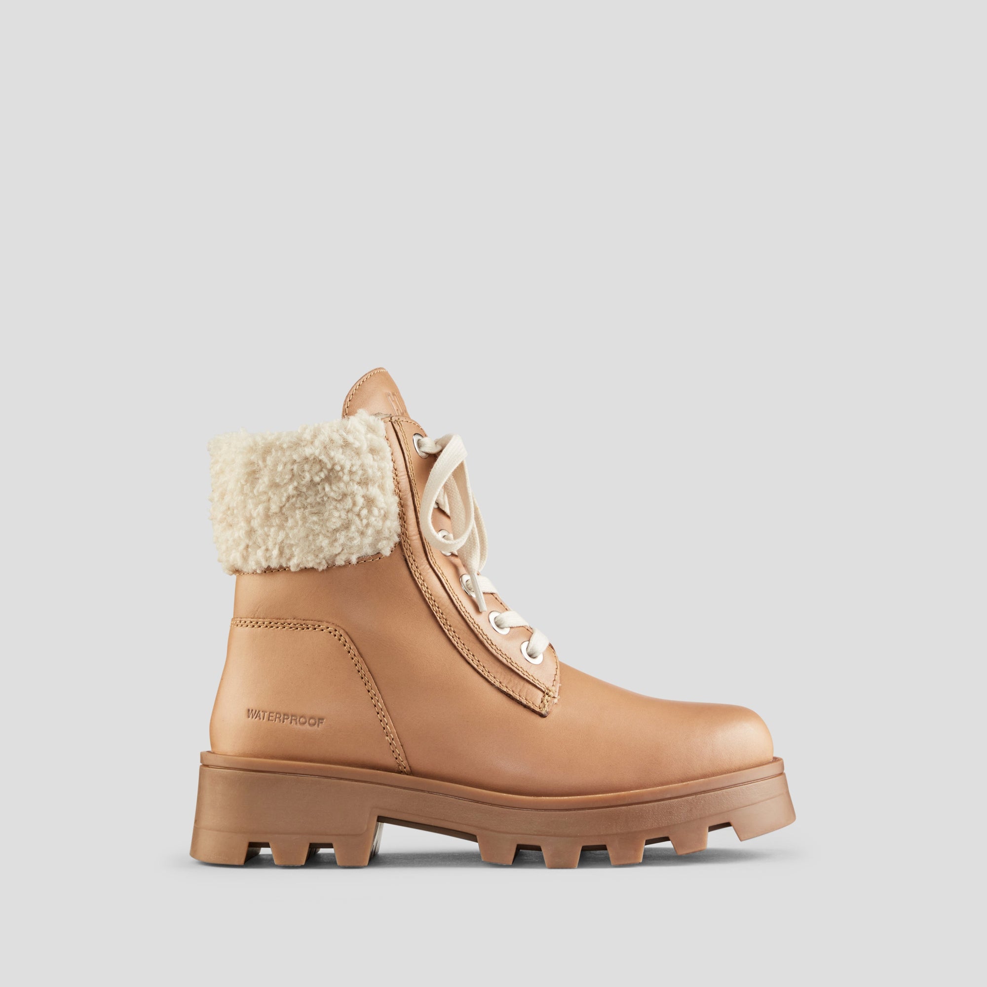 Stella Leather Waterproof Boot with PrimaLoft® - Colour Caramel