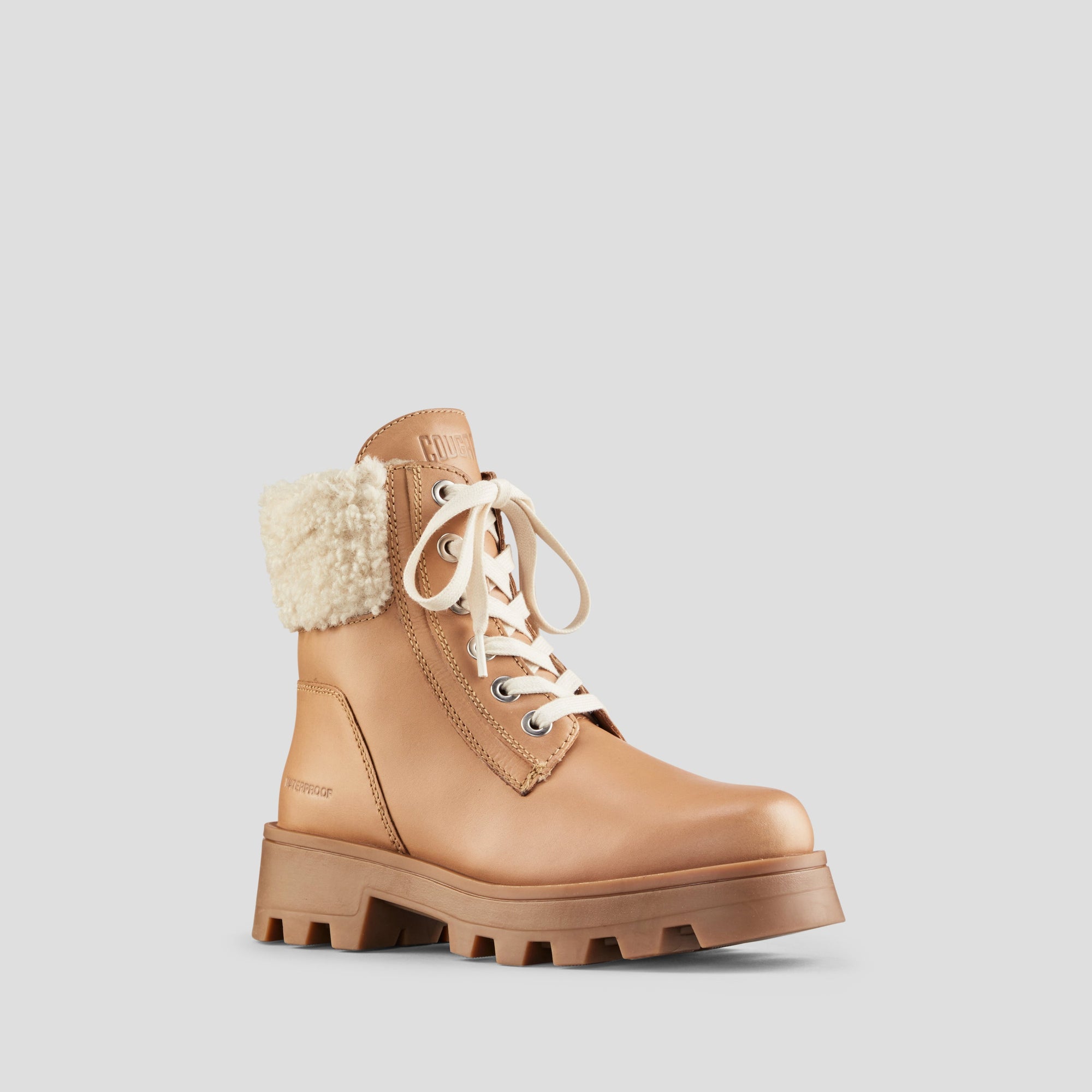Stella Leather Waterproof Boot with PrimaLoft® - Colour Caramel