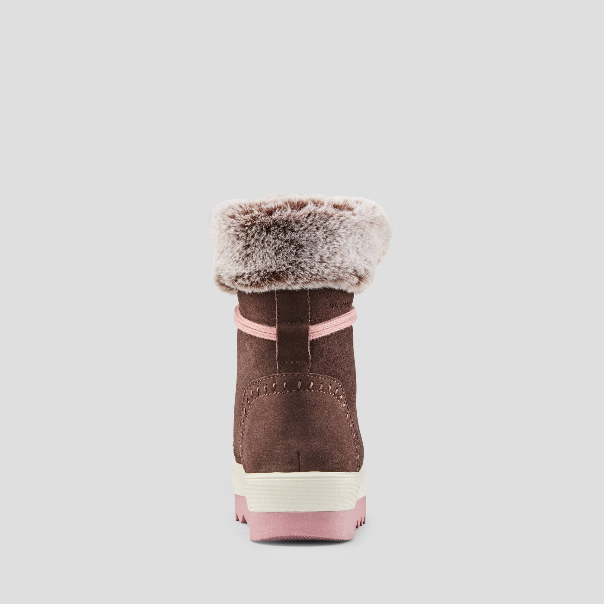 Vanetta - Botte d'hiver imperméable en suède - Colour Cocoa