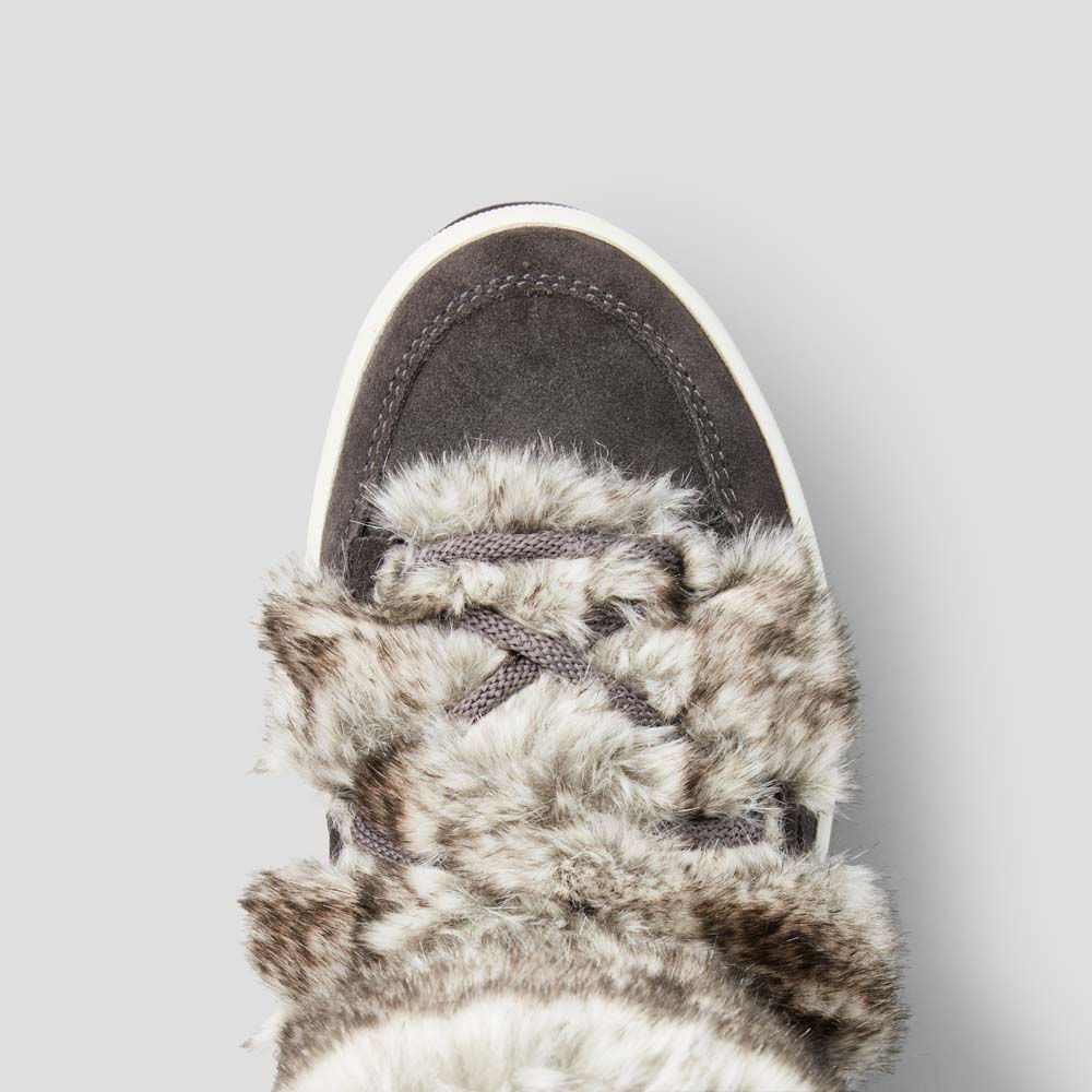Vanity Suede Winter Boot - Color Pewter
