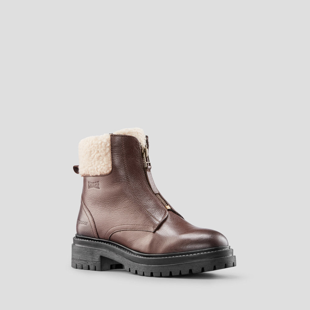 Vow Leather Waterproof Winter Boot - Color Dk Brown
