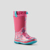 Winter Floral Neoprene Waterproof Winter Boot (Toddler and Youth) - Colour Raspberry