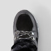 Warrior - Sneaker d'hiver en cuir avec PrimaLoft® - Color Black